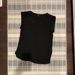 J Crew Black Blouse
